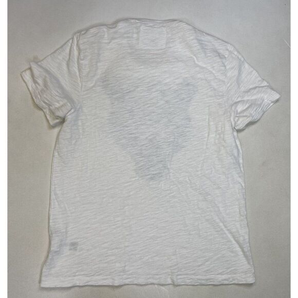 True Religion Panther Graphic T-shirt Men Large White Short Sleeve - Picture 5 of 8